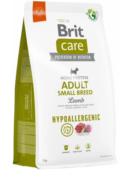 BRIT CARE DOG ADULT HYPOALLERGENIC SMALL BREED 7KG