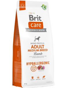 BRIT CARE DOG ADULT HYPOALLERGENIC MEDIUM BREED 12 KG