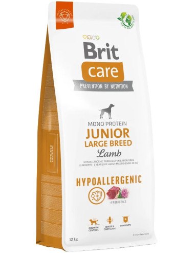 BRIT CARE DOG HYPOALLERGENIC JUNIOR LARGE 12 KG