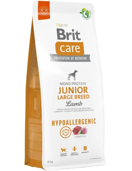 BRIT CARE DOG HYPOALLERGENIC JUNIOR LARGE 12 KG
