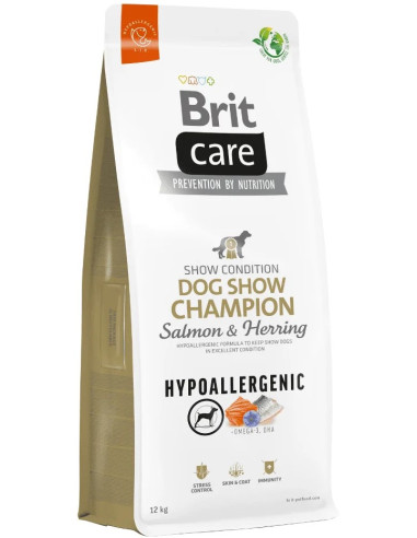 BRIT CARE DOG HYPOALLERGENIC SHOW CHAMPION 12 KG