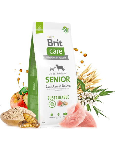 BRIT CARE DOG SENIOR SUSTAINABLE 3KG