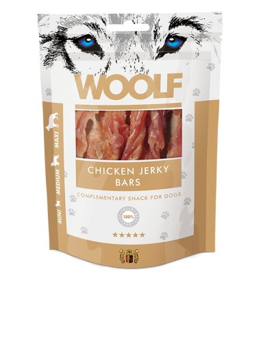 WOOLF CHICKEN BARS 100GR (10UDS)