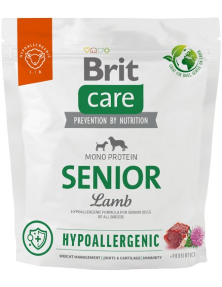 BRIT CARE DOG SENIOR HYPOALLERGENIC 1KG