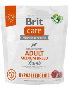 BRIT CARE DOG ADULT HYPOALLERGENIC MEDIUM BREED 1 KG