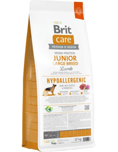 BRIT CARE DOG HYPOALLERGENIC JUNIOR LARGE 12 KG