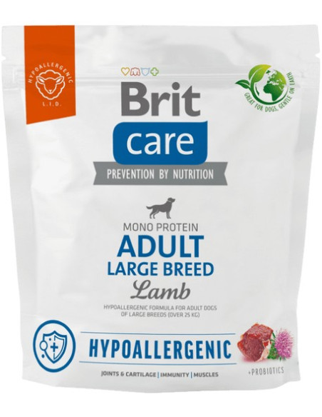 BRIT CARE DOG ADULT HYPOALLERGENIC LARGE 1KG