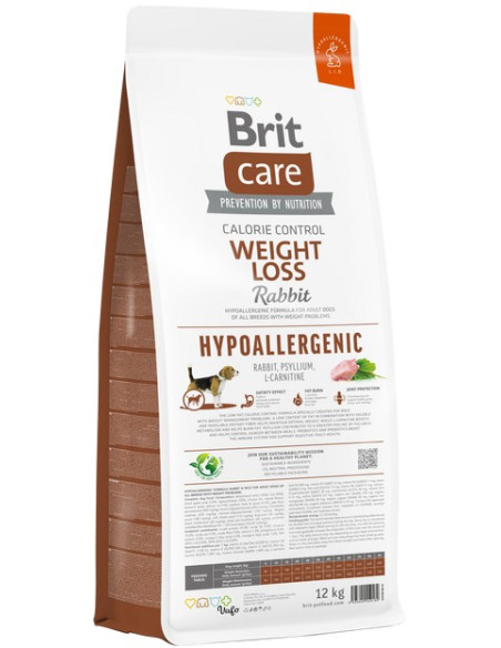 BRIT CARE DOG HYPOALLERGENIC WEIGHT LOSS 12 KG