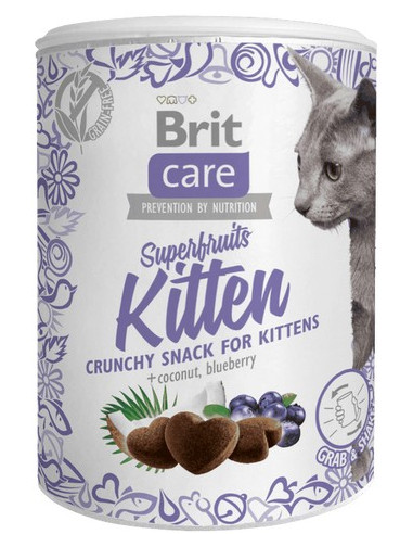 BRIT CARE CAT SNACK SUPERFRUITS KITTEN 100 GR