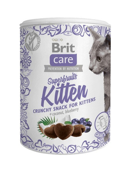 BRIT CARE CAT SNACK SUPERFRUITS KITTEN 100 GR