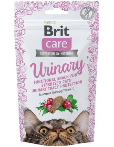 BRIT CARE CAT SNACK URINARY 50 GR