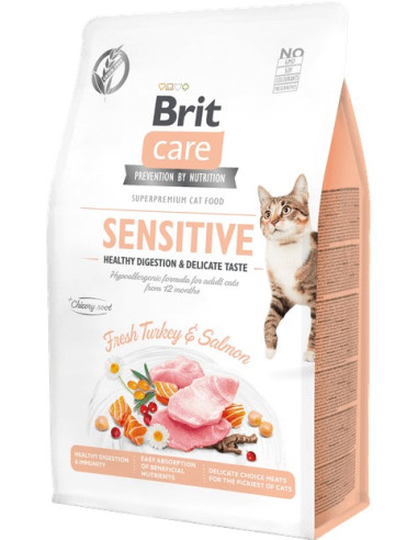 BRIT CARE CAT GRAIN FREE SENSITIVE 400GR
