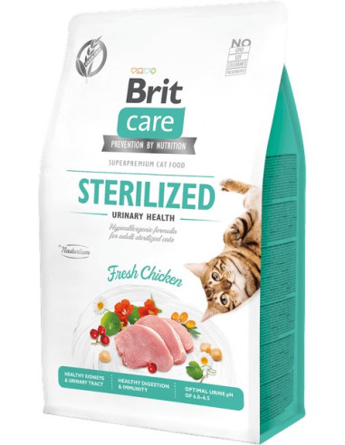 BRIT CARE CAT GRAIN FREE STERILIZED URINARY 400GR