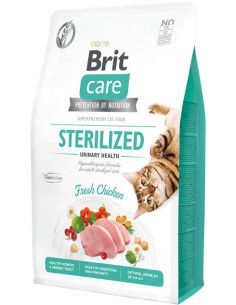 BRIT CARE CAT GRAIN FREE STERILIZED URINARY 2KG