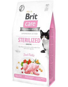 BRIT CARE CAT GRAIN FREE STERILIZED SENSITIVE 7KG