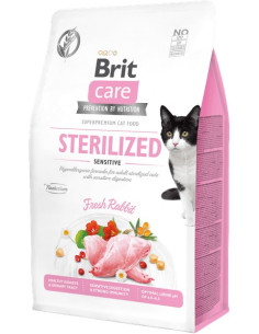 BRIT CARE CAT GRAIN FREE STERILIZED SENSITIVE 400GR