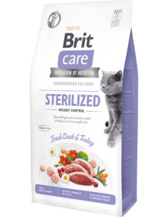 BRIT CARE CAT GRAIN FREE STERILIZED WEIGHT CONTROL 7KG
