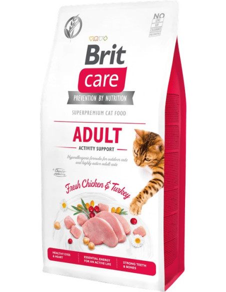 BRIT CARE CAT GRAIN FREE ADULT ACTIVITY 7KG