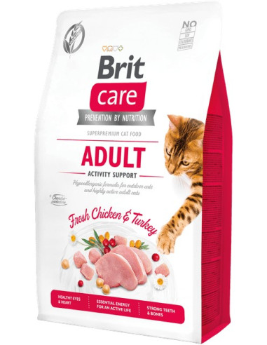 BRIT CARE CAT GRAIN FREE ADULT ACTIVITY 2KG
