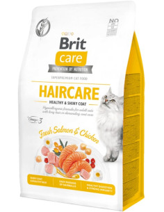 BRIT CARE CAT GRAIN FREE HAIRCARE HEALTHY SHINY COAT 2KG