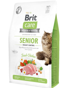 BRIT CARE CAT GRAIN FREE SENIOR WEIGHT CONTROL 2KG