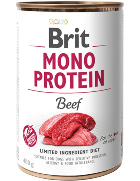 BRIT DOG MONO PROTEIN BEEF 400GR