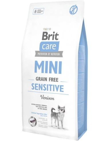BRIT CARE DOG MINI GRAIN FREE SENSITIVE 7 KG