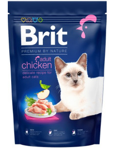 BRIT PREMIUM CAT BY NATURE ADULT CHICKEN 1.5 KG