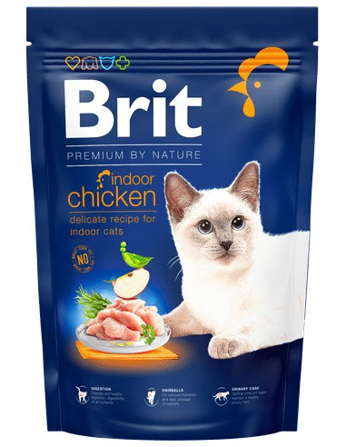 BRIT PREMIUM CAT BY NATURE INDOOR CHICKEN 1.5 KG