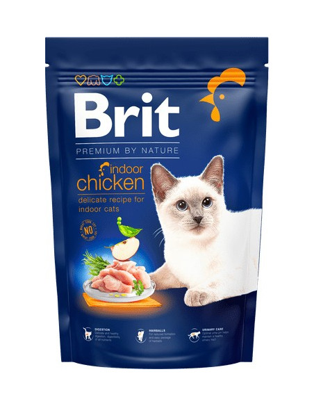 BRIT PREMIUM CAT BY NATURE INDOOR CHICKEN 1.5 KG