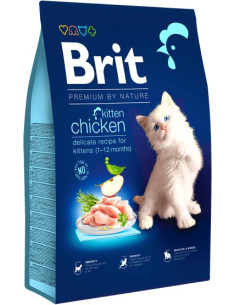 BRIT PREMIUM CAT BY NATURE KITTEN CHICKEN 8 KG