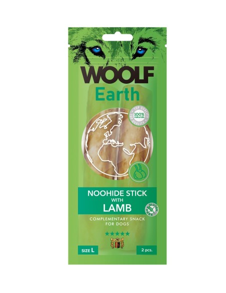 WOOLF EARTH STICKS WITH LAMB L 85GR (10UDS)