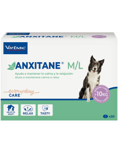 ANXITANE M/L PERRO >10KG 30 COMP.