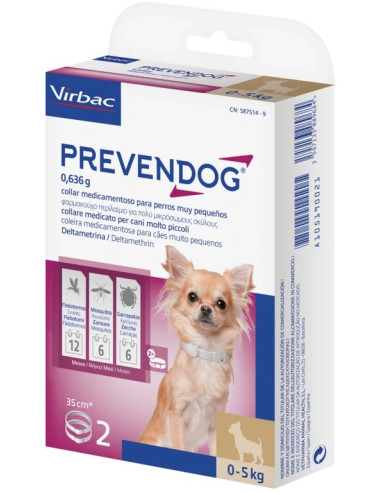 PREVENDOG 35CM (2 COLLARES)