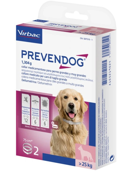 PREVENDOG 75CM (2 COLLARES)
