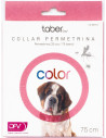 TABERDOG COLLAR PERMETRINA ROSA 75 CM