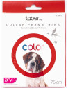 TABERDOG COLLAR PERMETRINA ROJO  75 CM