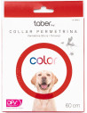 TABERDOG COLLAR PERMETRINA ROJO 60 CM