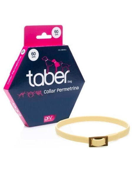 TABERDOG COLLAR PERMETRINA 60 CM