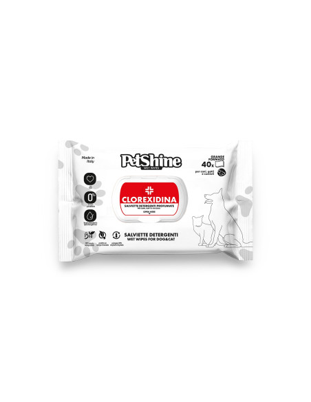 TOALLITAS HIGIENE PERRO/GATO. CLOREXIDINA 100UD