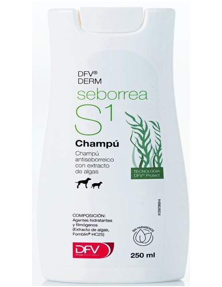 DFV CHAMPU DERM S1 SEBORREA 250 ML