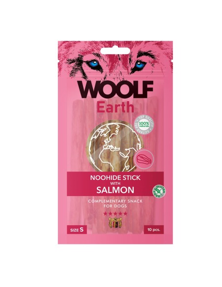 WOOLF EARTH STICKS WITH SALMON S 90GR (10UDS)