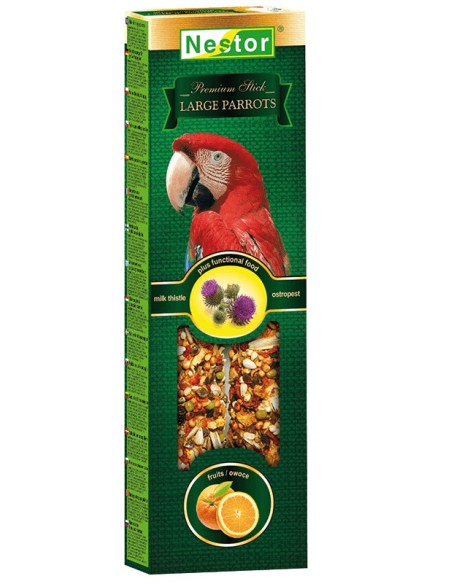 NESTOR STICK PREMIUM LOROS GRANDES 150G (2UNID.)