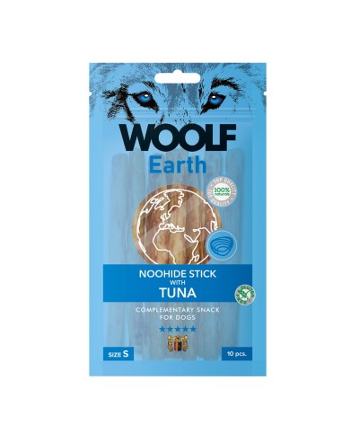 WOOLF EARTH STICKS WITH TUNA S 90GR (10UDS)