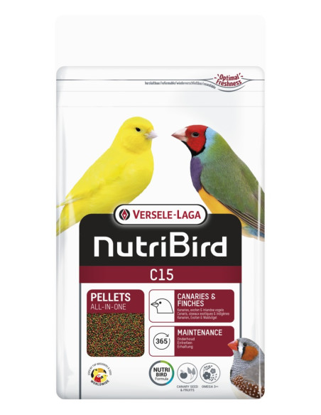 NUTRIBIRD CANARIO C15-1KG ( 6 )