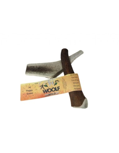 WOOLF WILD ASTA DE CIERVO PUPPY & SENIOR TALLA M