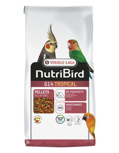 NUTRIBIRD COTORRAS G14 TROPICAL 10KG