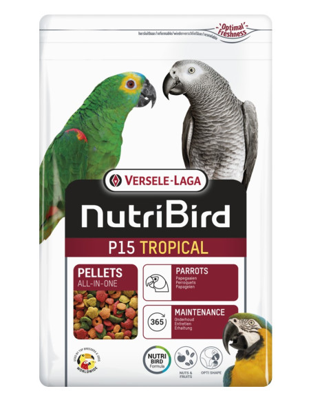NUTRIBIRD LOROS P15 TROPICAL 3KG (4)