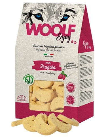 WOOLF GALLETAS CON FRESAS 400GR (6UDS)