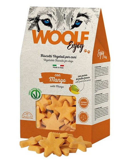 WOOLF GALLETAS CON MANGO 400GR (6UDS)